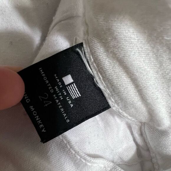 Flying monkey white skinny jeans 24 - Picture 4 of 5